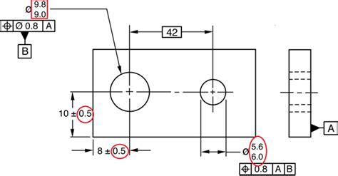 cnc machining parctical location tolerance tapped hole locations|machining holes in position.